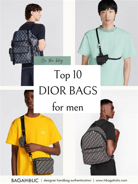 Dior purses for men